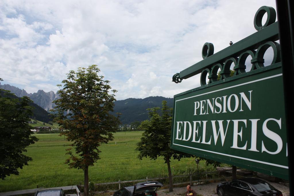 Pension Edelweiss Appartement Wimmer Gosau Dış mekan fotoğraf